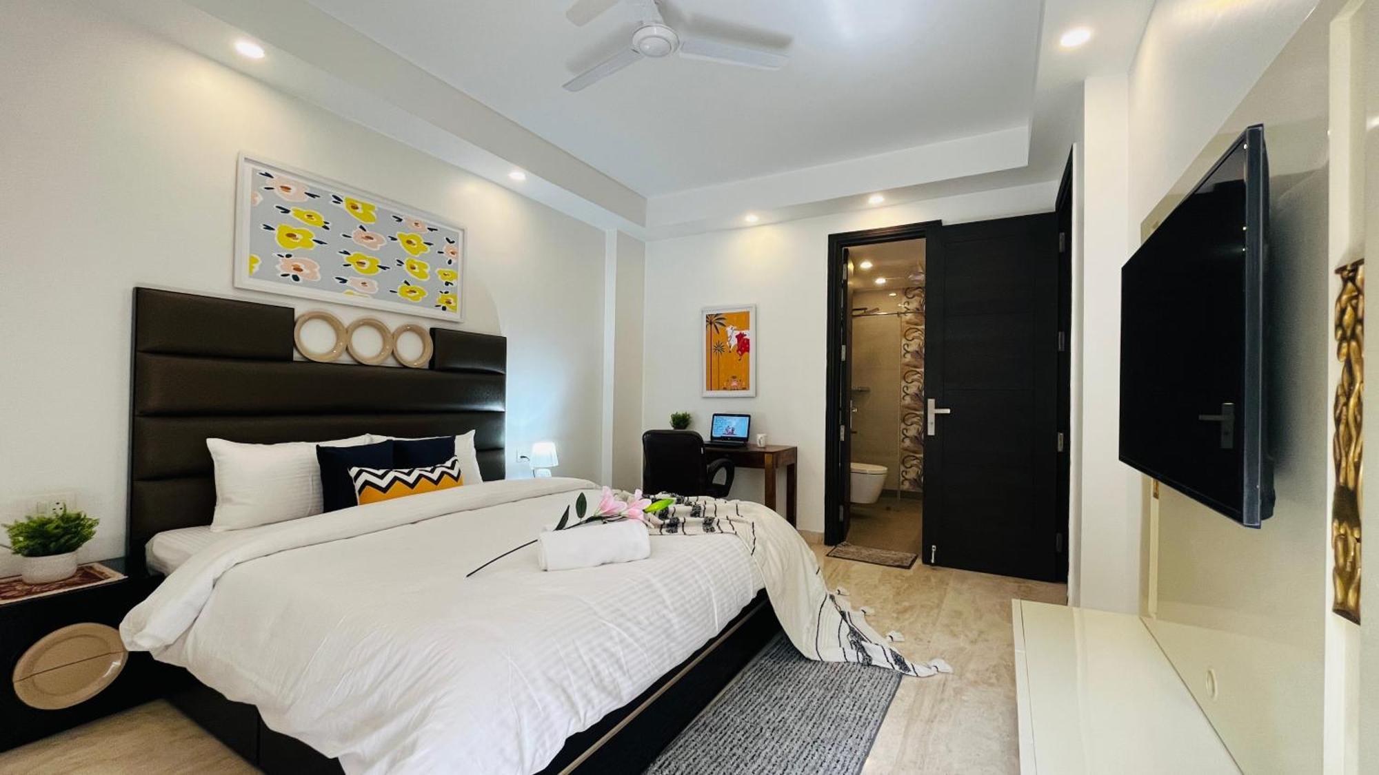 Olive Service Apartments - Greater Kailash New Delhi Exterior photo